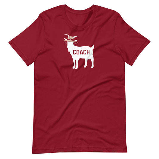 Coach GOAT Crimson Tee