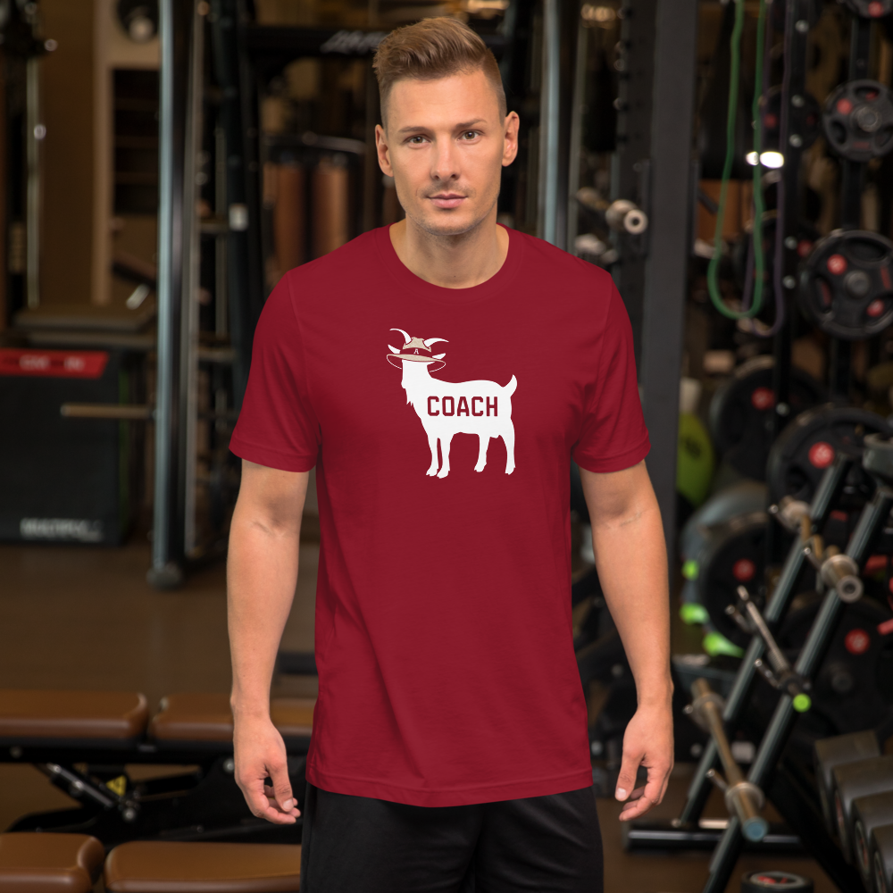 Coach GOAT Crimson Tee