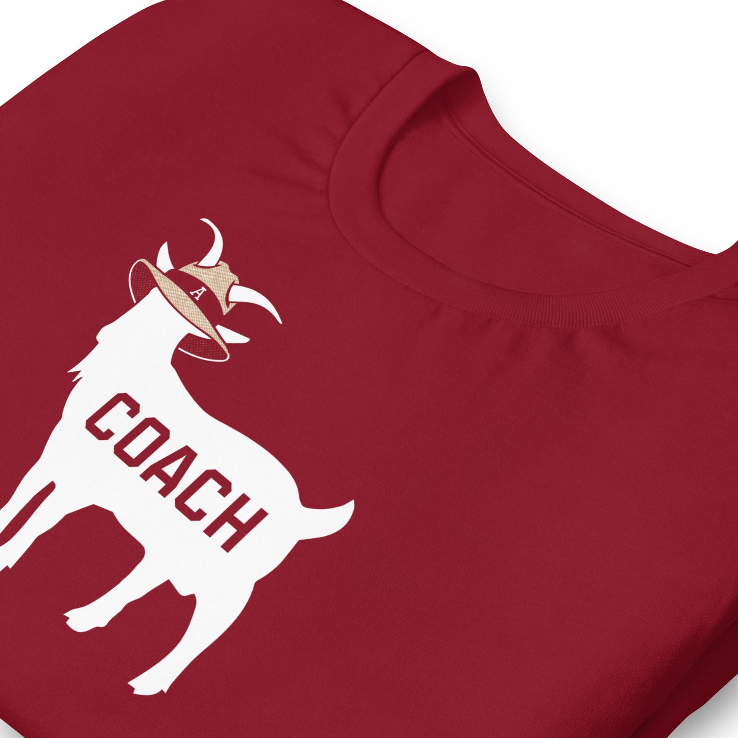 Coach GOAT Crimson Tee